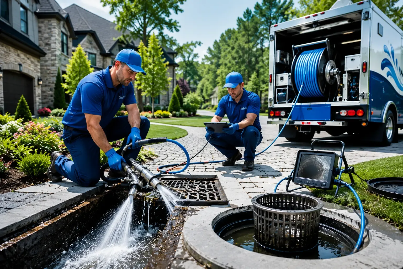 Local outdoor drain cleaning professionals in Deerfield, MI